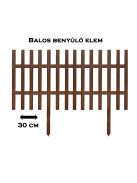 Balos 30 cm benyúló elem