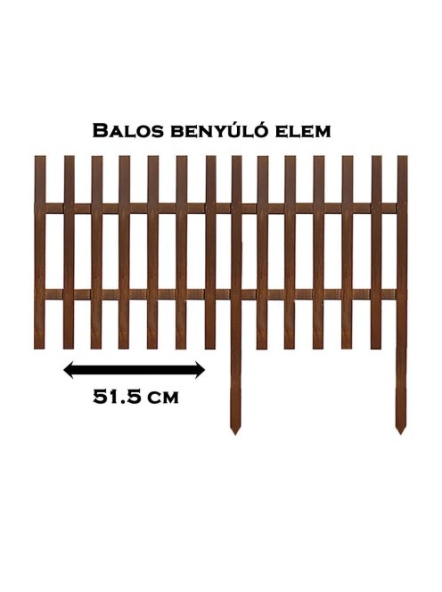Balos 51.5 cm benyúló elem