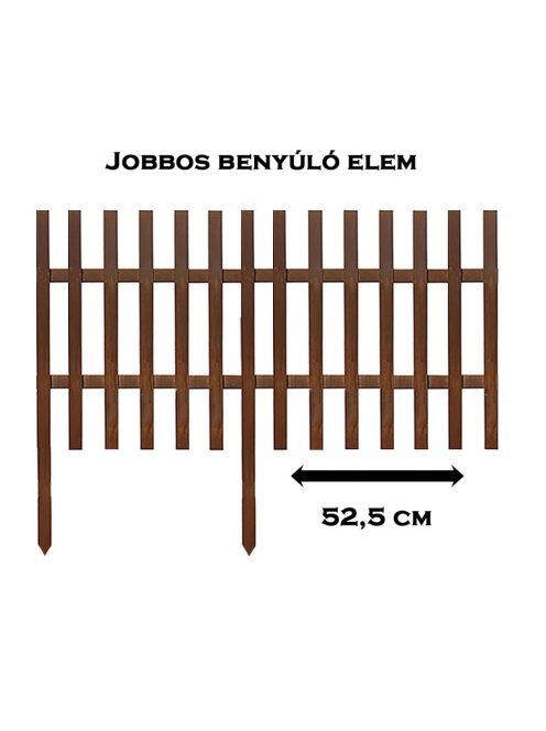 Jobbos 52,5 cm benyúló elem 